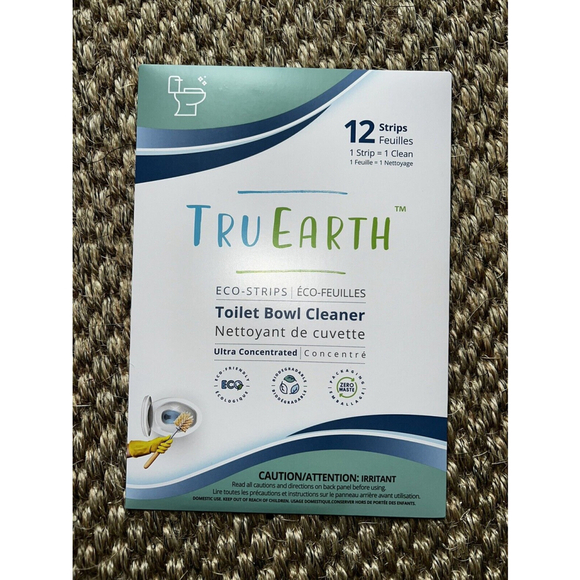 3 Packs TRU EARTH Eco-Strips Toilet Bowl Cleaner 12 Each, 36 Total Strips - Picture 2 of 7